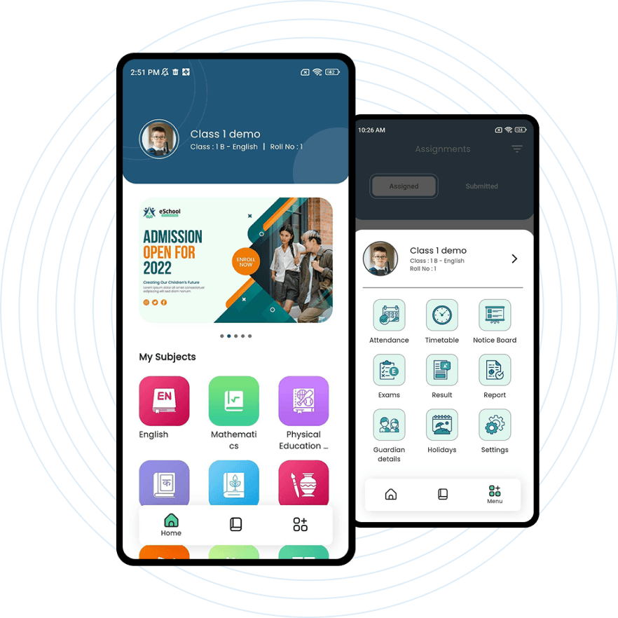 BharatSiksha App Mockup